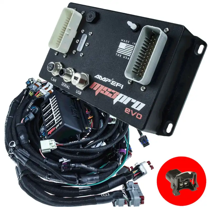 Top Rated Custom Harness EVO + GM Gen4 LS W/ Bosch EV1 DIYAutoTune