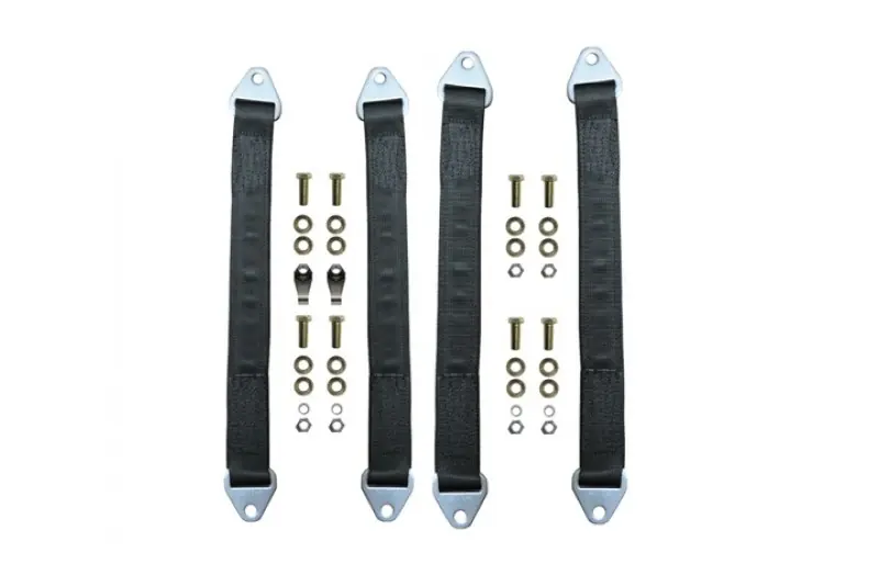 Jeep JL C/O Limit Strap Kit Front and Rear Set 18-Present Wrangler JL EVO Manufacturing Markdown