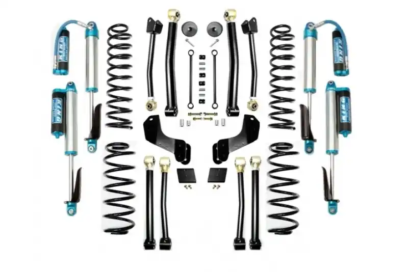 Jeep JL 2.5 Inch Enforcer Overland Lift Stage 4 with Spec King 2.5 Inch Shocks 18-Present Wrangler JL Unlimited EVO Manufacturing Budget