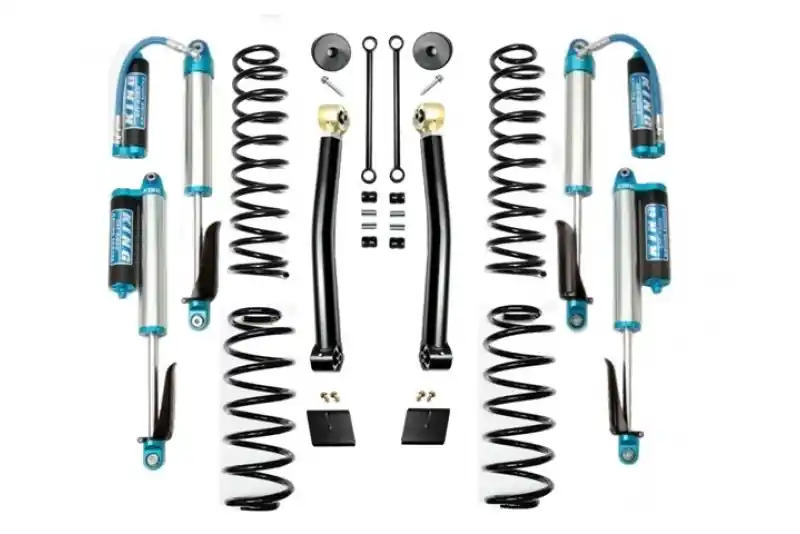 Bargain Jeep JL 2.5 Inch Enforcer Lift Stage 2 with Spec King 2.5 Inch Shocks 18-Present Wrangler JL Unlimited EVO Manufacturing
