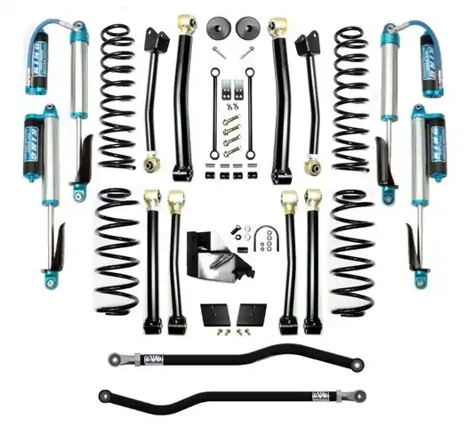 Certified Jeep JL 4.5 Inch Lift Kit 18-Pres Wrangler JL Enforcer Lift Stage 4 Plus with EVO SPEC King 2.5 Inch Shocks EVO Mfg