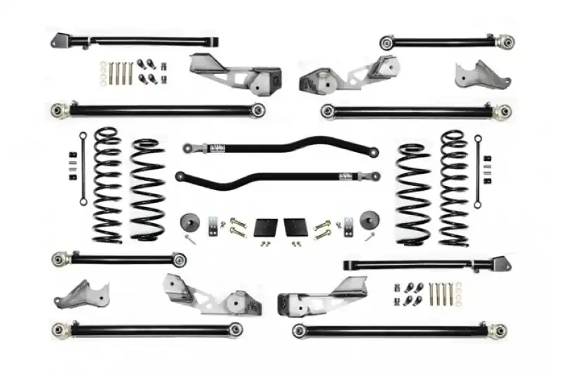 Grab Now Jeep JLU 2.5 Inch High Clearance Plus Long Arm 18-Pres Wrangler JL EVO Mfg