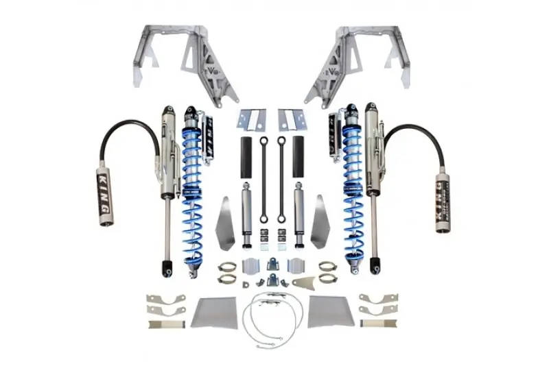 Original Jeep Wrangler JL/Gladiator Front Double Throwdown, Coilover/Bypass/Airbump (Black) Spicer D60S EVO Manufacturing