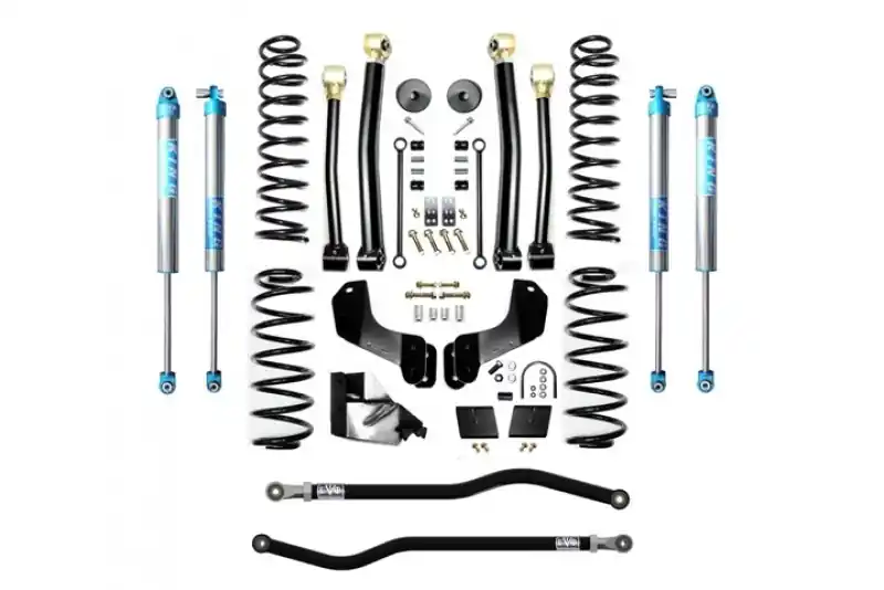 Jeep Wrangler JL 3.5 Inch Enforcer Overland Lift Stage 3 Plus w/ EVO SPEC King 2.0 Inch Shocks EVO Manufacturing Free Shipping