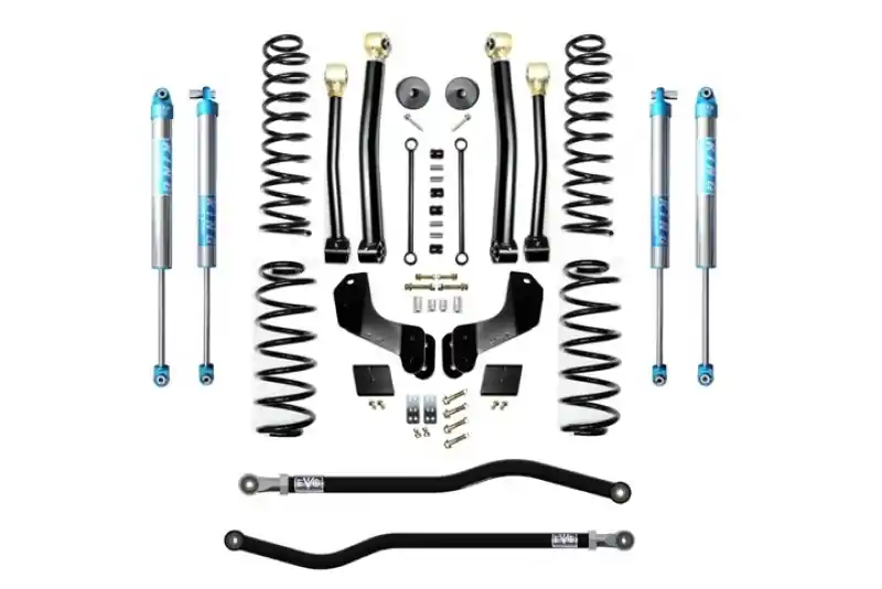 Cheap Jeep Wrangler JL 2.5 Inch Enforcer Overland Lift Stage 3 Plus with EVO SPEC King 2.0 Inch Shocks EVO Manufacturing