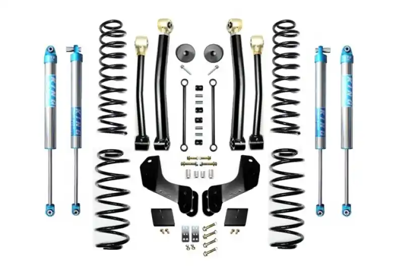 While Supplies Last Jeep Wrangler JL 2.5 Inch Enforcer Overland Lift Stage 3 with EVO SPEC King 2.0 Inch Shocks EVO Manufacturing