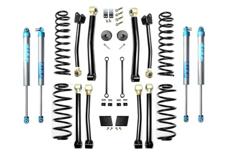 Special Discount Jeep Wrangler JL 2.5 Inch Enforcer Lift Stage 4 with EVO SPEC King 2.0 Inch Shocks EVO Manufacturing