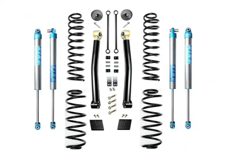 Jeep Wrangler JL 2.5 Inch Enforcer Lift Stage 2 with EVO SPEC King 2.0 Inch Shocks EVO Manufacturing Genuine