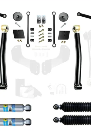 Affordable Jeep Wrangler JL 2.5 Inch Diesel Enforcer Lift Stage 2 Plus with Bilstein Shocks EVO Manufacturing