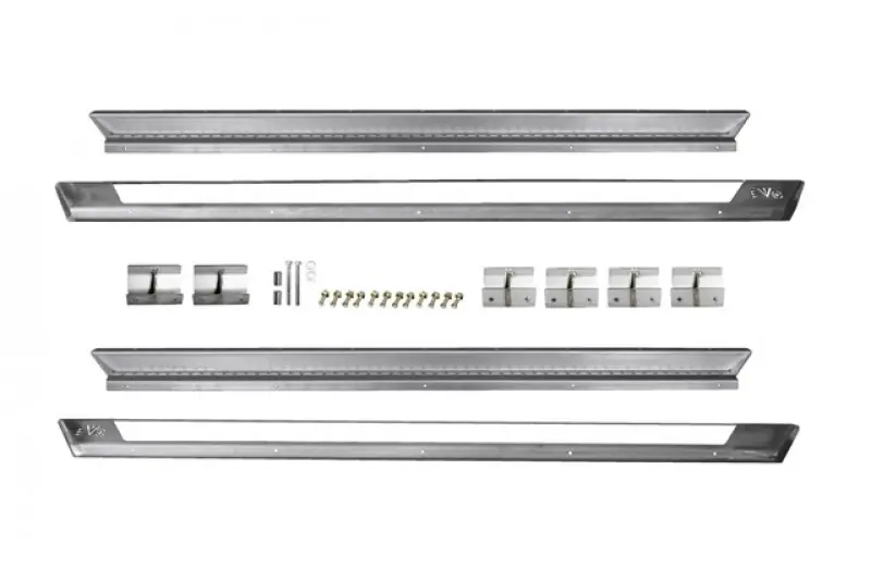 18-Present Jeep Wrangler JLU Rocker Steps 4 Door EVO Manufacturing Sale