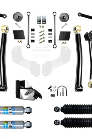 18-Present Jeep Wrangler JL 4.5 Inch Enforcer 4XE Lift Stage 4 Plus w/ Bilstein Shocks EVO Manufacturing Top Pick
