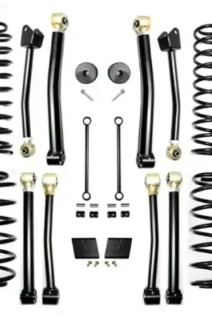Authentic 18-Present Jeep Wrangler JL 2.5 Inch Enforcer 4XE Lift Stage 4 with EVO SPEC King 2.5 Shocks EVO Manufacturing