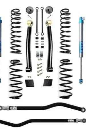 18-Present Jeep Wrangler JL 2.5 Inch Enforcer 4XE Lift Stage 2 Plus with EVO SPEC King 2.0 Shocks EVO Manufacturing Bulk Order