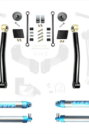 18-Present Jeep Wrangler JL 2.5 Inch Enforcer 4XE Lift Stage 2 with EVO SPEC King 2.0 Shocks EVO Manufacturing In Demand