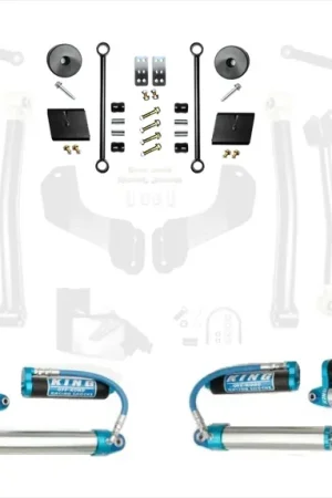18-Present Jeep Wrangler JL 2.5 Inch Enforcer 4XE Lift Stage 1 with EVO SPEC King 2.5 Shocks EVO Manufacturing New Release