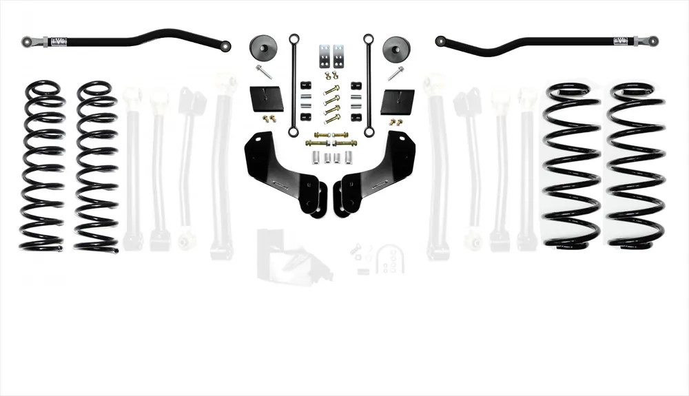 18-Present Jeep Wrangler JL 2.5 Inch Enforcer Overland 4XE Lift Stage 1 Plus EVO Manufacturing Crafted