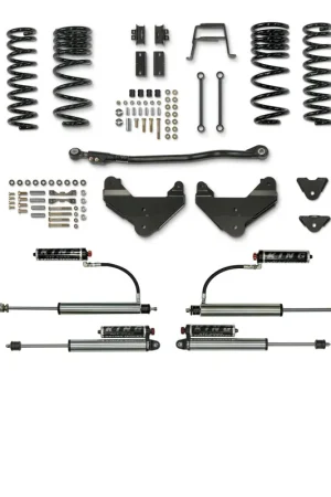 2019-Present Ram 2500 Diesel 3.5 Inch Lift with King 2.5 Inch Remote Reservoir Shocks And Compression Adjusters EVO Manufacturing Same Day Shipping