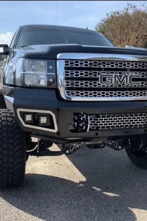 11-14 Sierra 2500/3500 Front Bumper with Sensors Flog Industries Price Cut