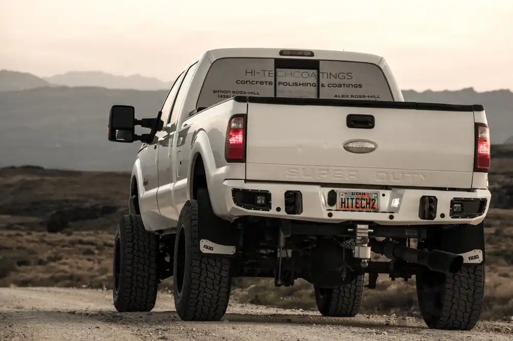 Limited Time 05-07 Ford F-250/F-350 Rear Bumper with Sensors Flog Industries