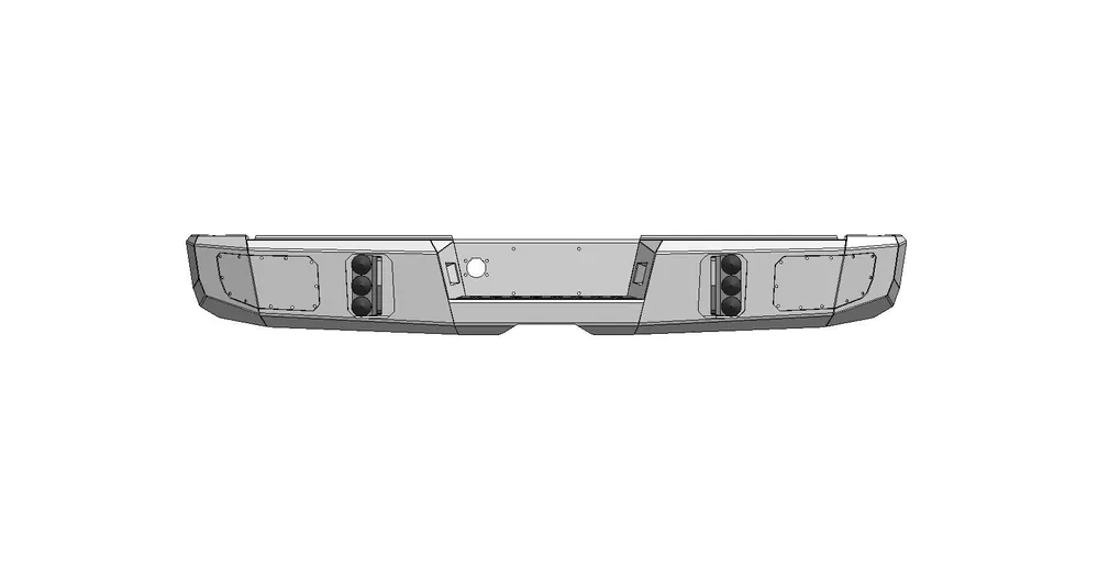 03-05 RAM 2500-3500 Rear Bumper Flog Industries Worldwide Shipping