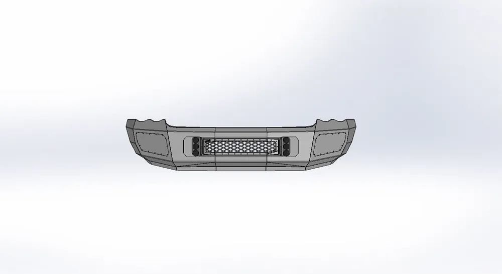 Same Day Shipping 03-05 RAM 2500-3500 Front Bumper Flog Industries