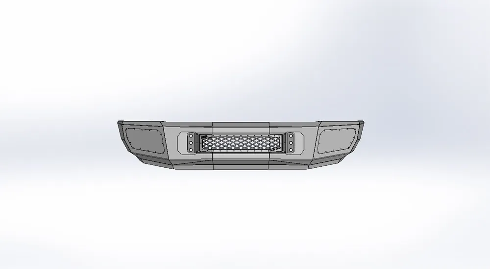 Bargain 94-98 RAM 2500-3500 Front Bumper Flog Industries