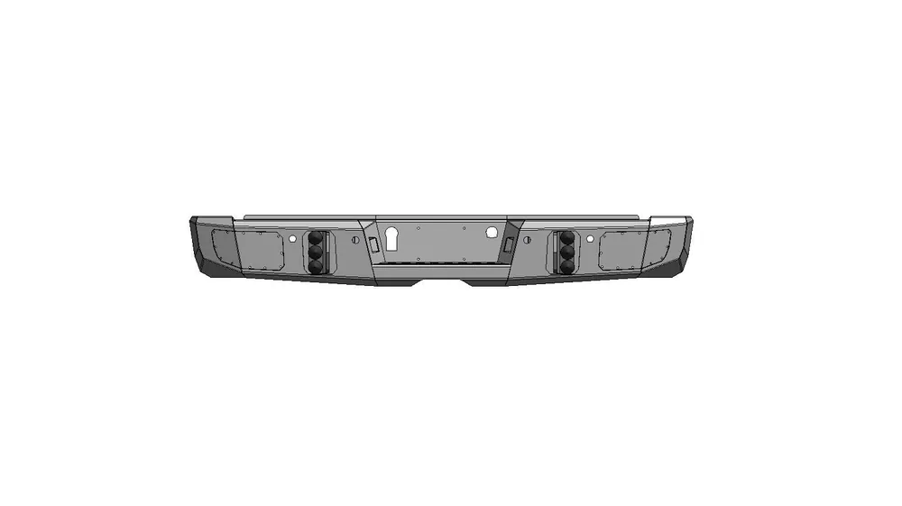 Special Offer 15-19 Silverado 2500/3500 Rear Bumper with Sensors Flog Industries