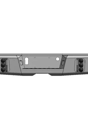 15-19 Silverado 2500/3500 Rear Bumper Flog Industries Fan Favorite