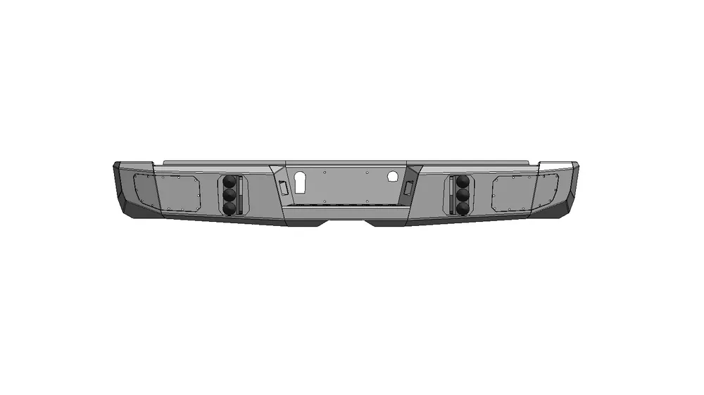 15-19 Silverado 2500/3500 Rear Bumper Flog Industries Fan Favorite