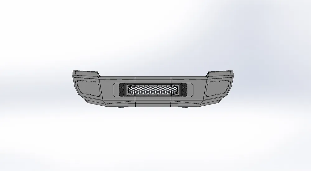 Last Chance 11-14 Silverado 2500/3500 Front Bumper Flog Industries