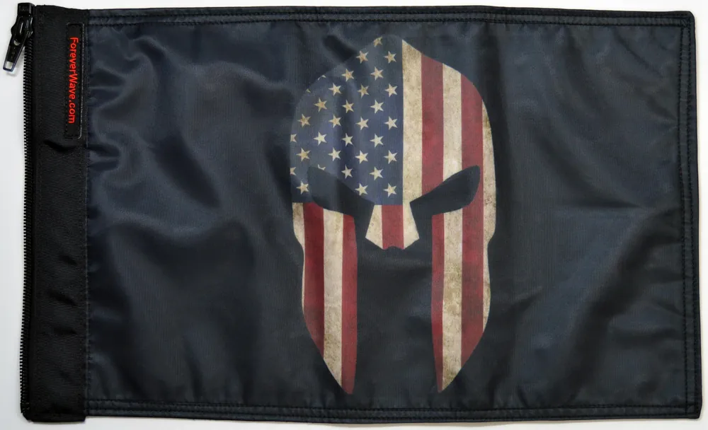 Spartan USA Flag Forever Wave Today Only