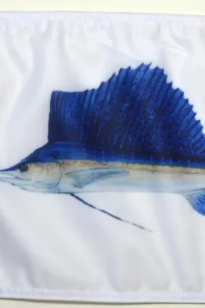Warranty Included Sailfish Flag Forever Wave
