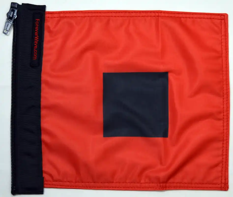 Hurricane Storm Warning Flag Forever Wave Place Order