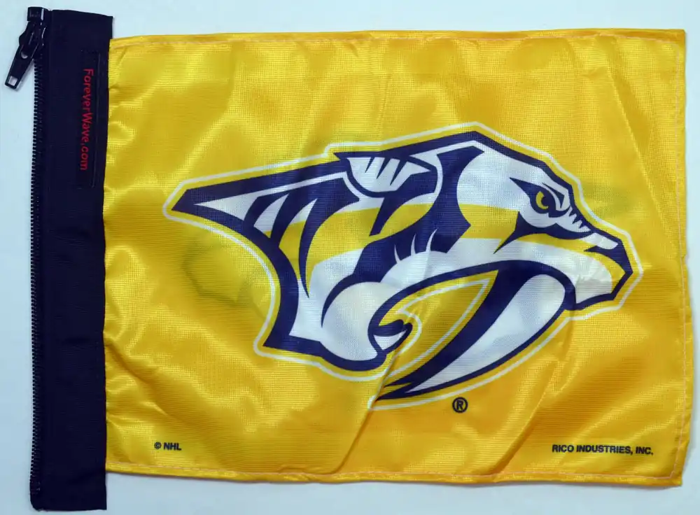 Nashville Predators Flag Forever Wave Genuine