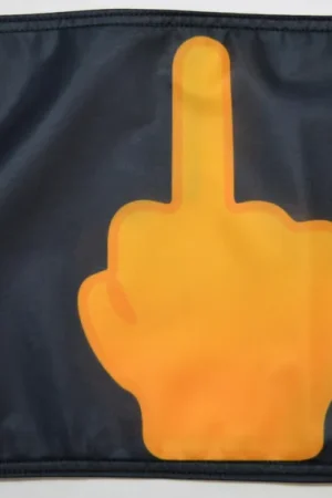 Don’t Miss Out Emoji Middle Finger Flag Forever Wave