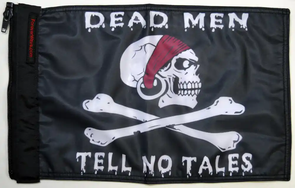 Price Cut Dead Men Tell No Tales Flag Forever Wave