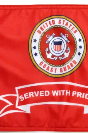 Coast Guard Served With Pride Flag Forever Wave Crafted