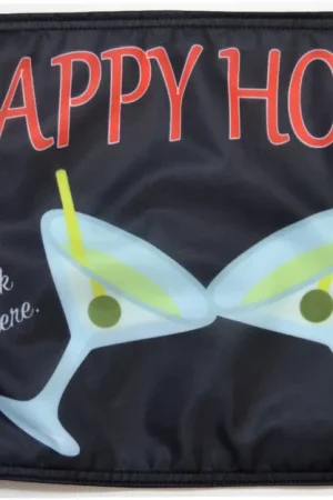 Best Choice Happy Hour Martinis Flag Forever Wave
