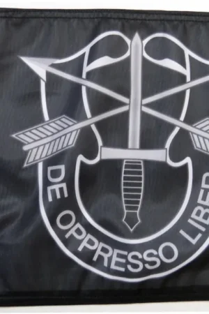 Brand New Special Forces Flag Forever Wave