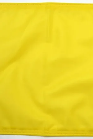 Deal Solid Yellow Q Flag Forever Wave