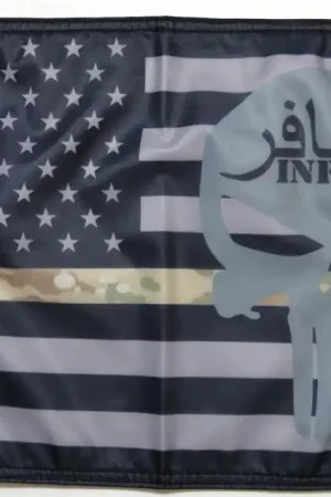 USA Subdued Thin Camo Line Infidel Punisher Flag Forever Wave While Supplies Last
