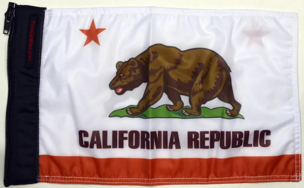 Exclusive Offer State Flag California Forever Wave