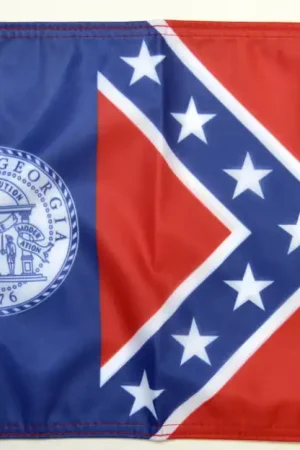 Cheap State Flag Georgia Old Style Forever Wave