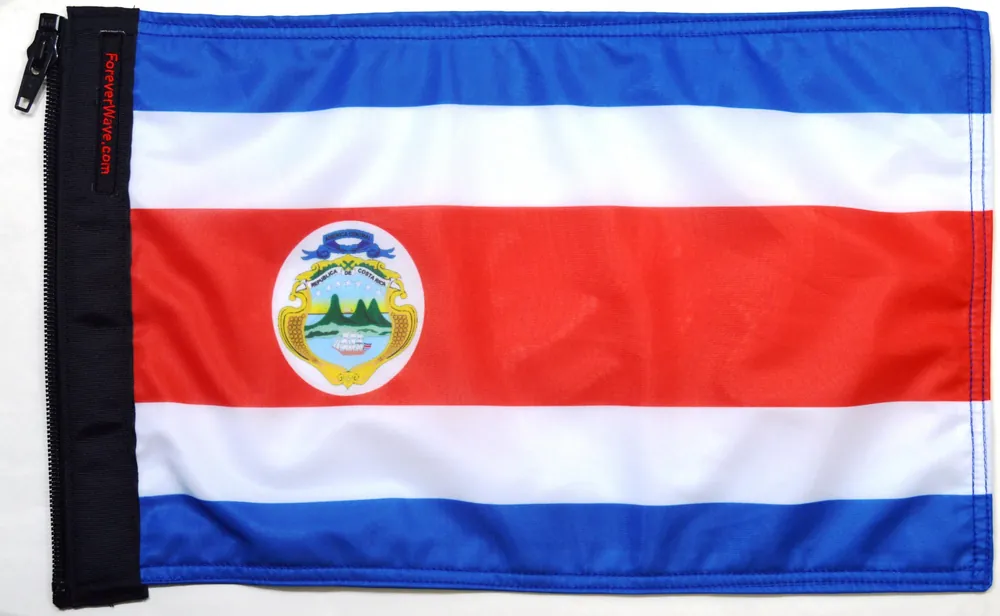 Must Have Costa Rica Flag Forever Wave