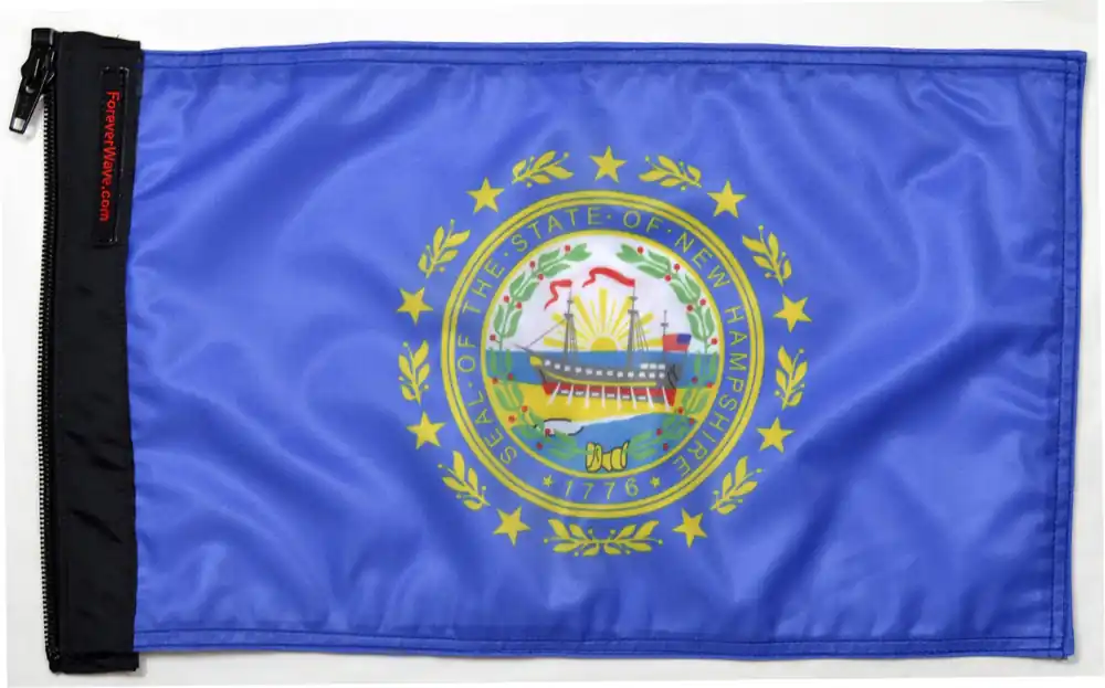 In Demand State Flag New Hampshire Forever Wave