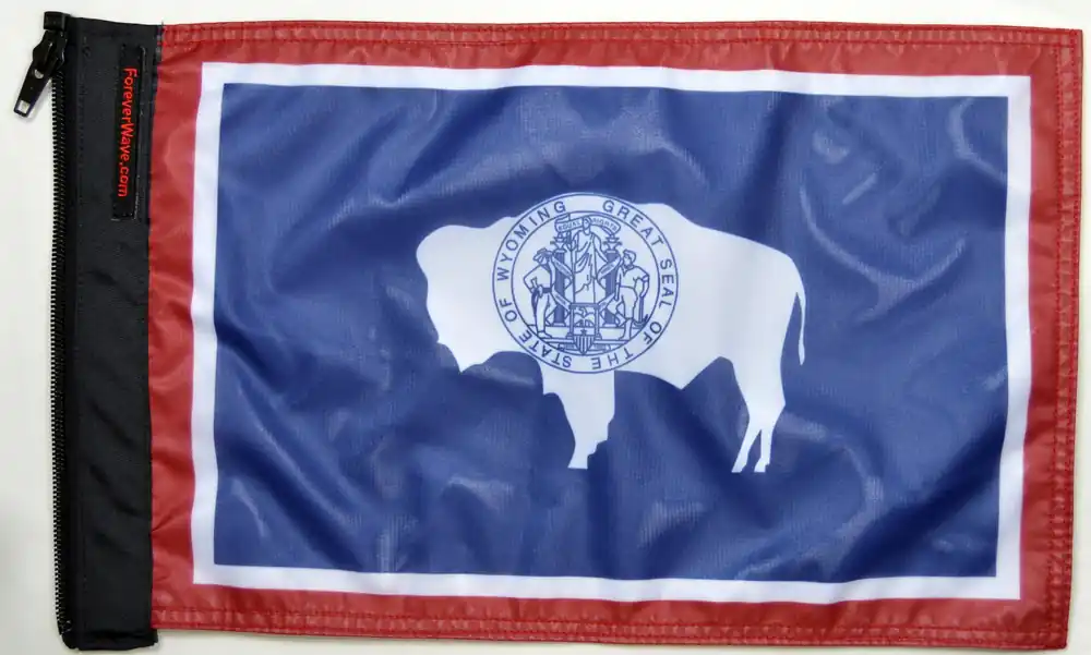 State Flag Wyoming Forever Wave Reduced Price