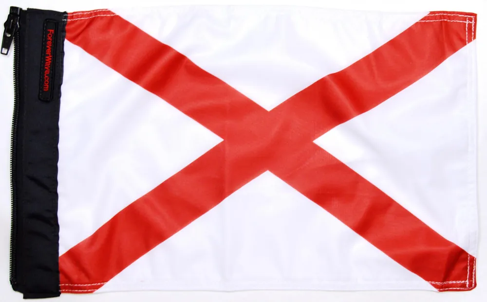 Modern State Flag Alabama Forever Wave