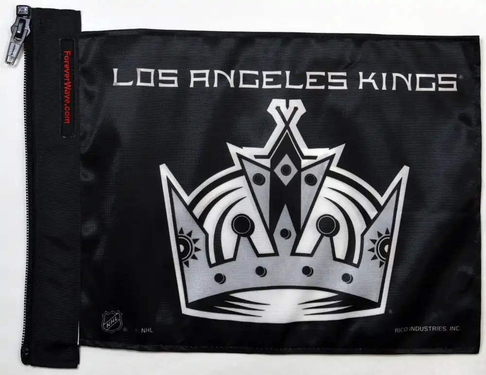 Exclusive Los Angeles Kings Flag Forever Wave