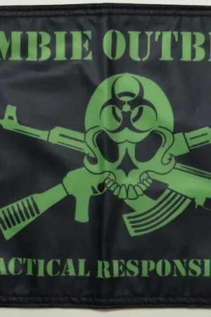 Zombie Outbreak Tactical Response Unit Flag Forever Wave Deal