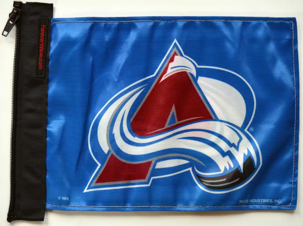 Colorado Avalanche Flag Forever Wave Flash Sale